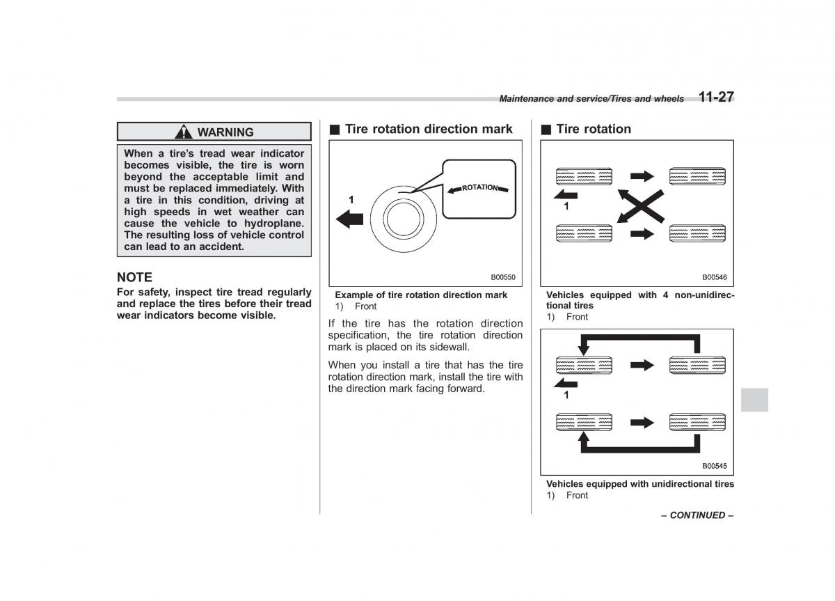 Subaru XV Crosstrek owners manual / page 530