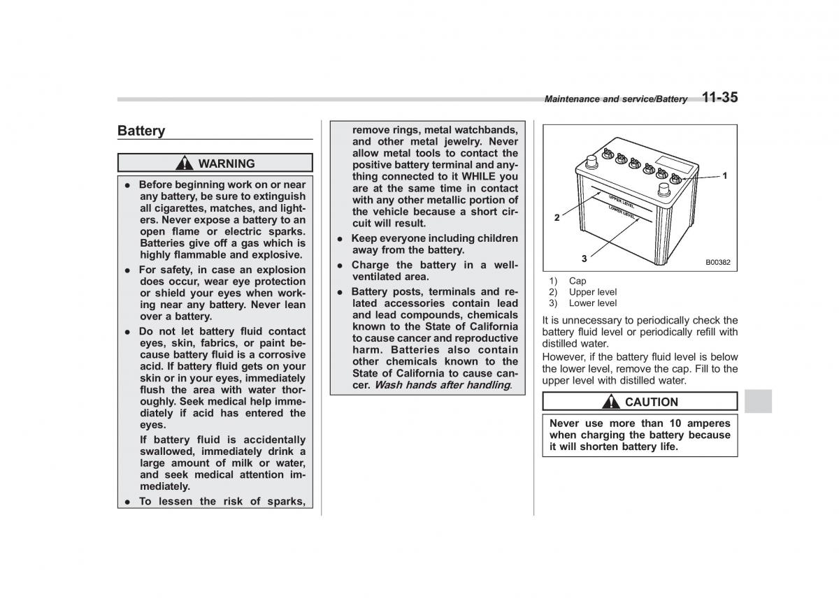 Subaru XV Crosstrek owners manual / page 538