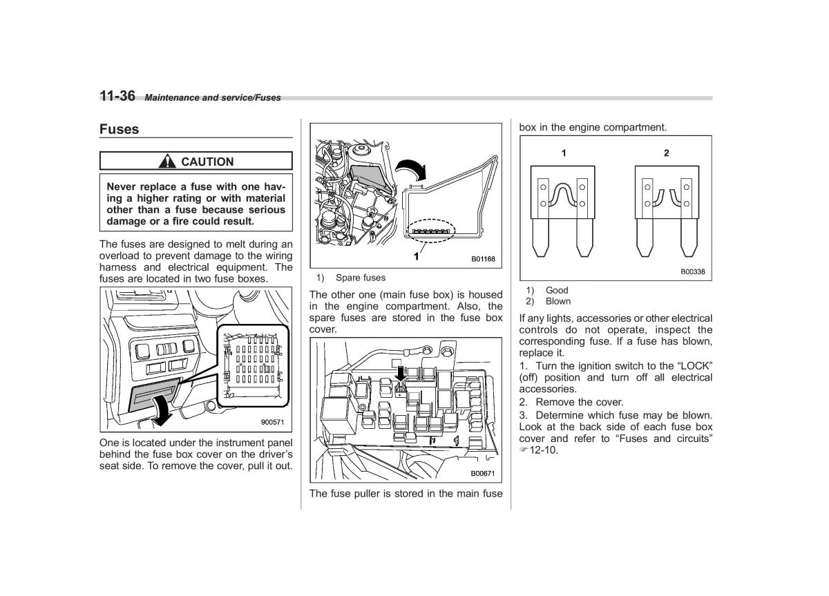 Subaru XV Crosstrek owners manual / page 539