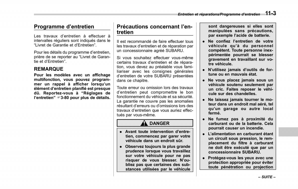 Subaru XV Crosstrek manuel du proprietaire / page 549