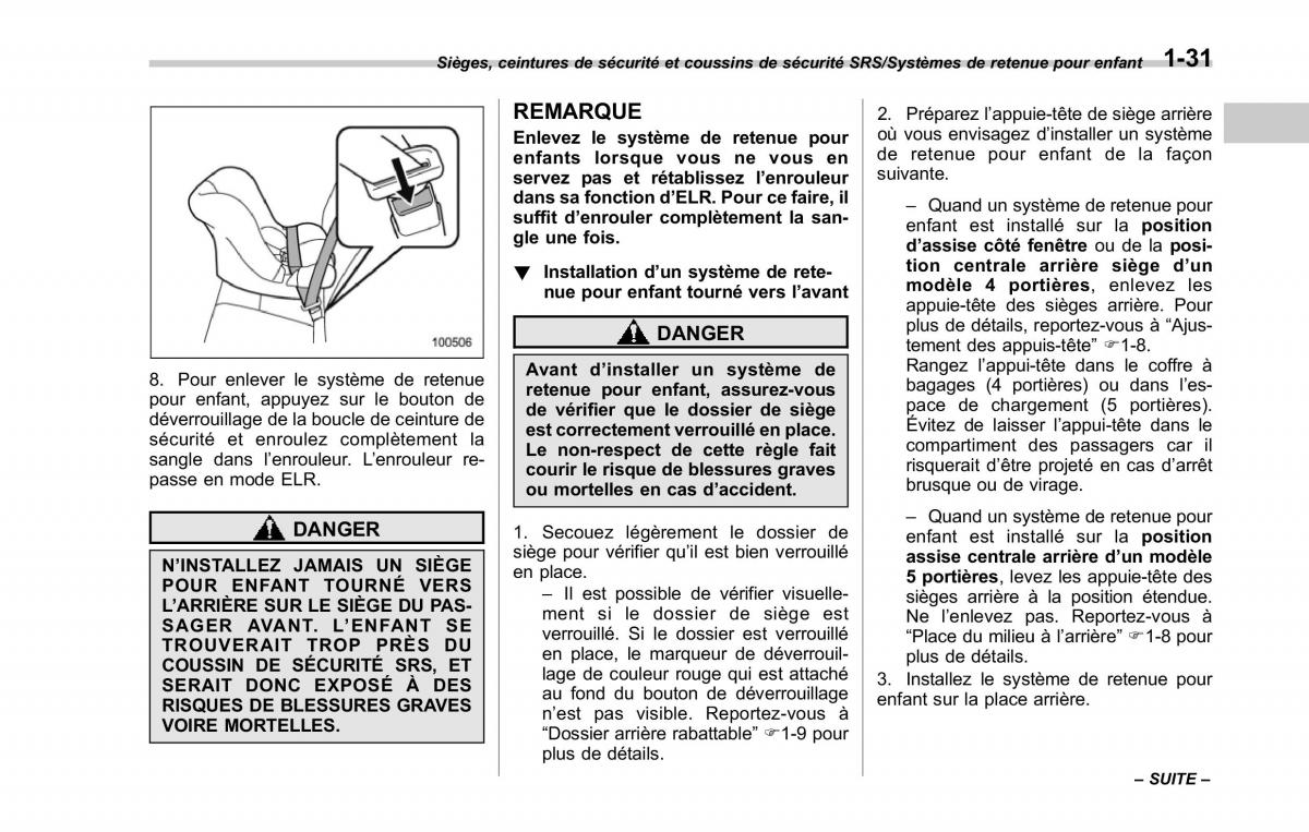 Subaru XV Crosstrek manuel du proprietaire / page 63