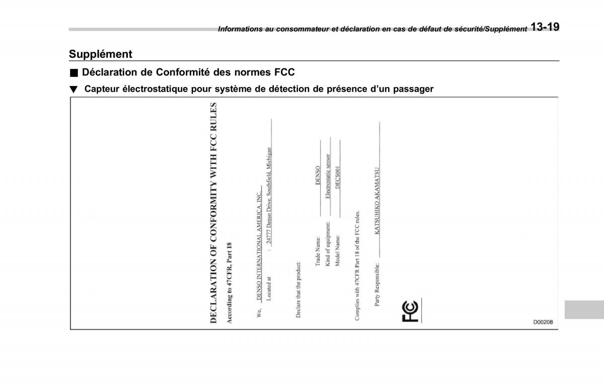 Subaru XV Crosstrek manuel du proprietaire / page 633