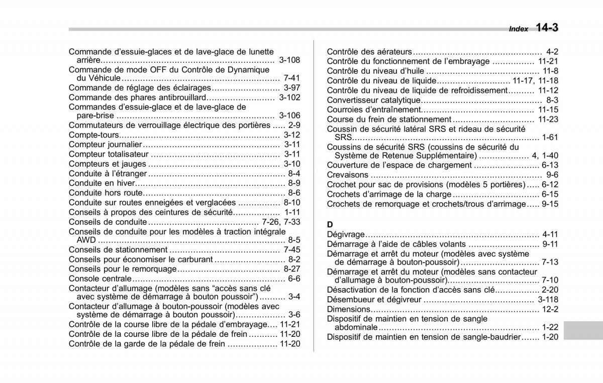 Subaru XV Crosstrek manuel du proprietaire / page 637