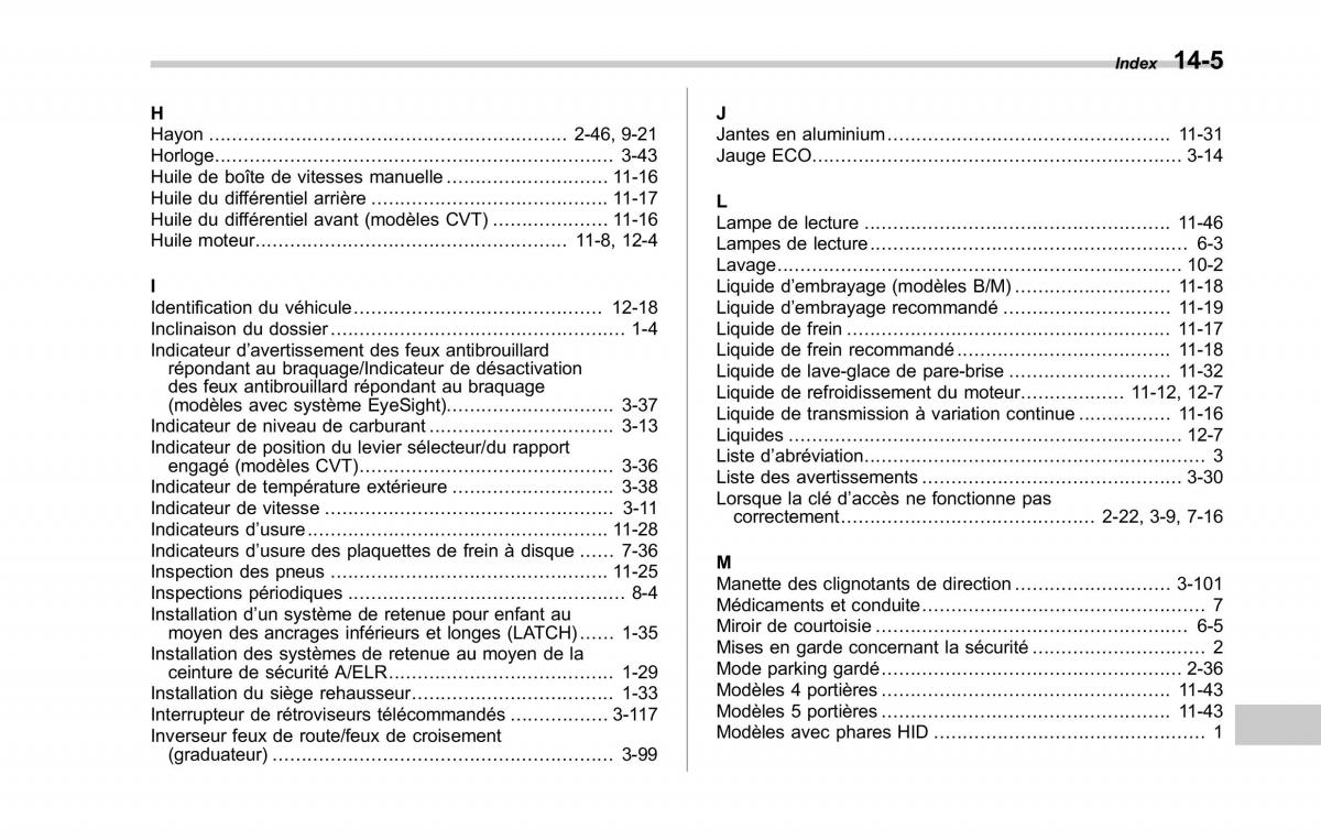 Subaru XV Crosstrek manuel du proprietaire / page 639