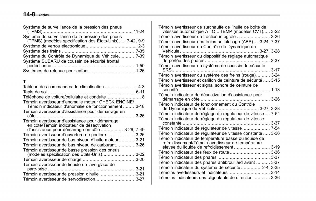 Subaru XV Crosstrek manuel du proprietaire / page 642