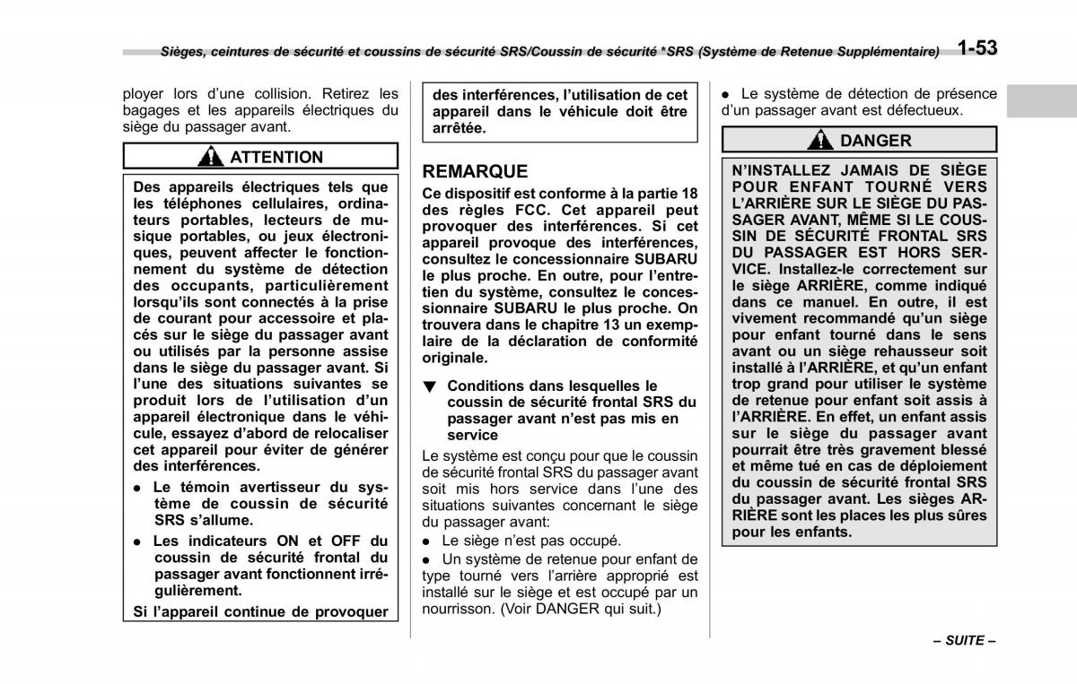 Subaru XV Crosstrek manuel du proprietaire / page 85