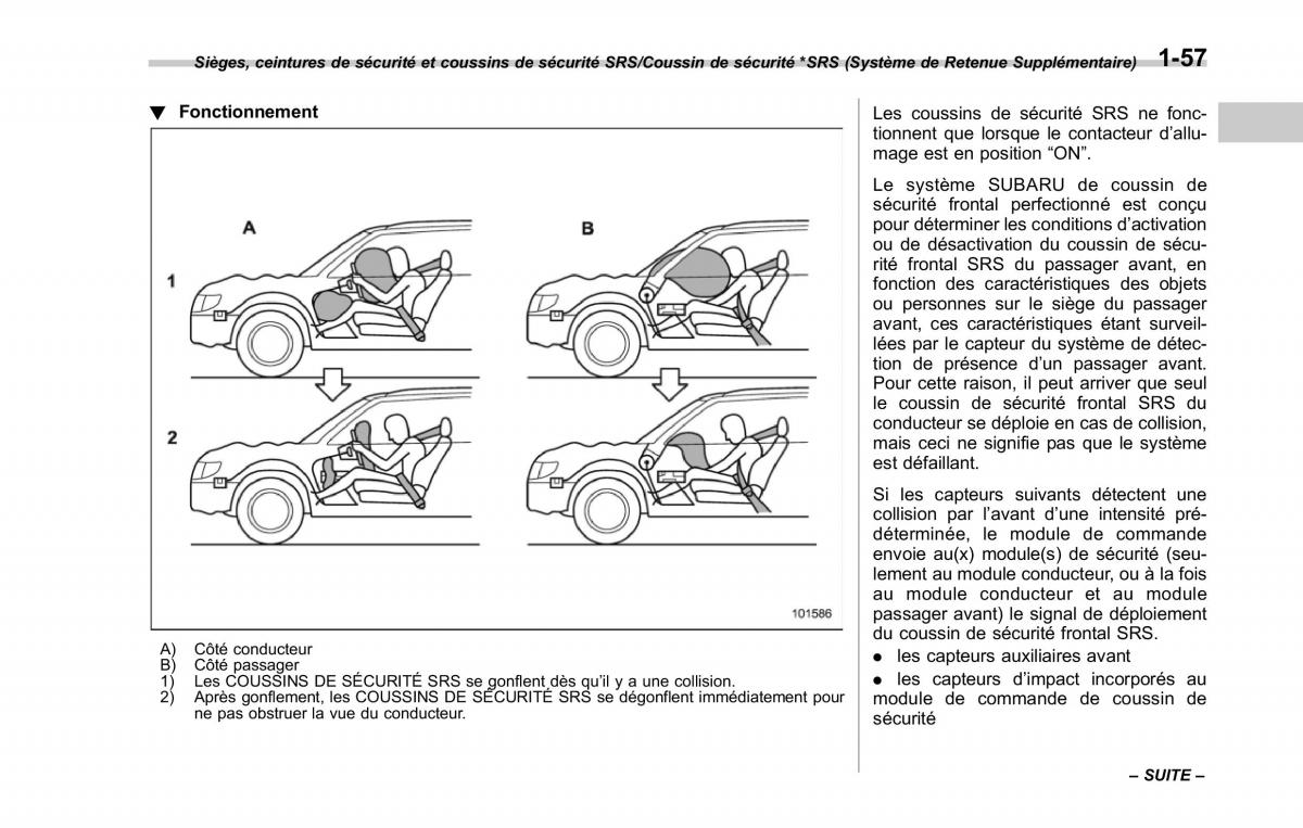 Subaru XV Crosstrek manuel du proprietaire / page 89