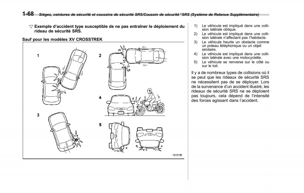 Subaru XV Crosstrek manuel du proprietaire / page 100