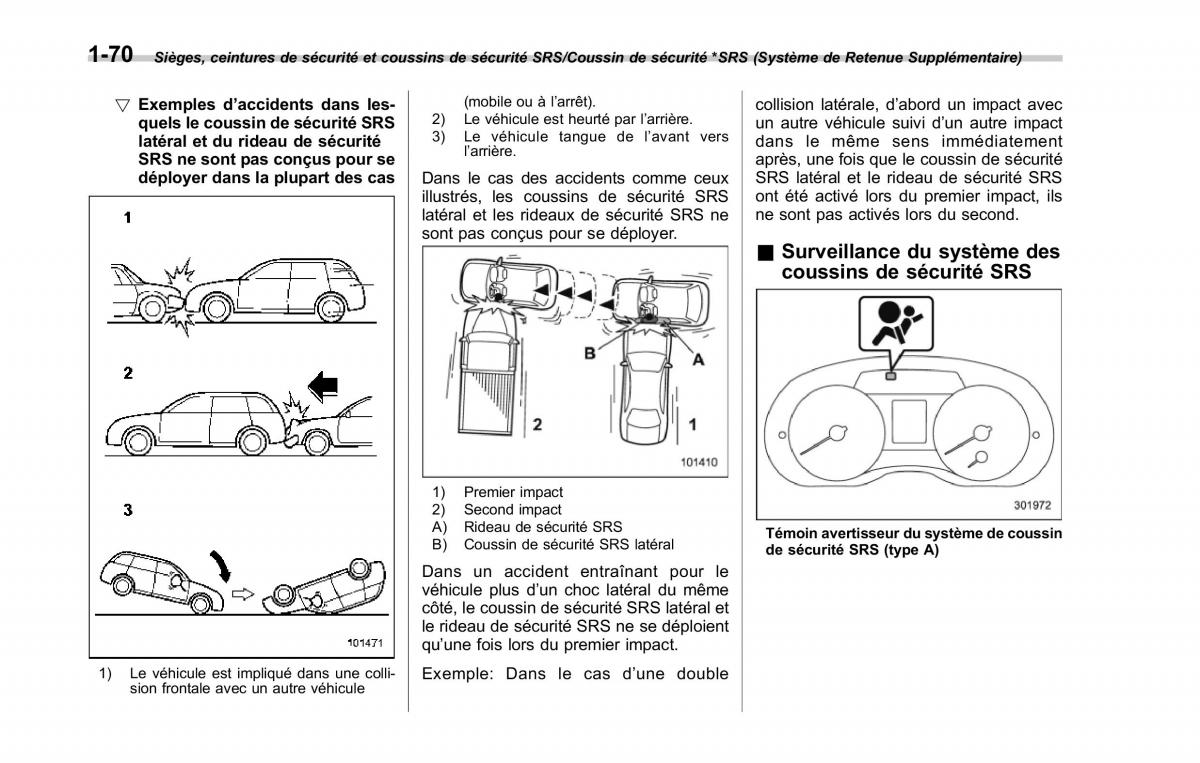 Subaru XV Crosstrek manuel du proprietaire / page 102