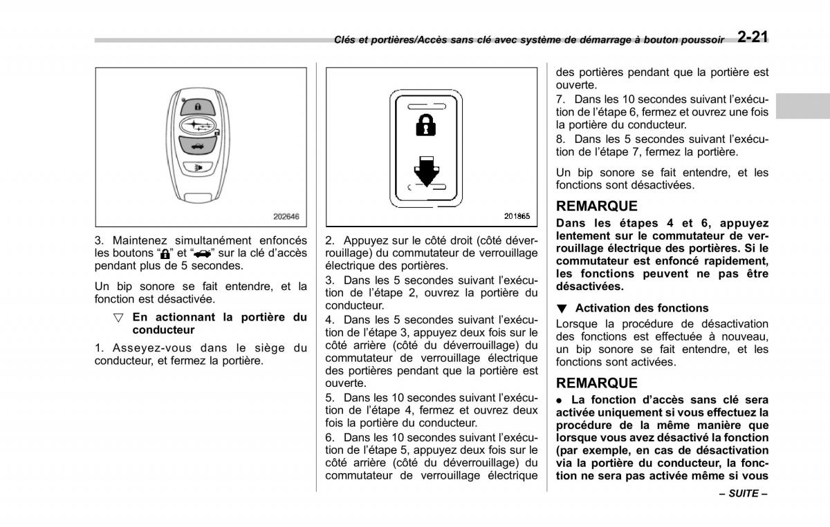 Subaru XV Crosstrek manuel du proprietaire / page 127