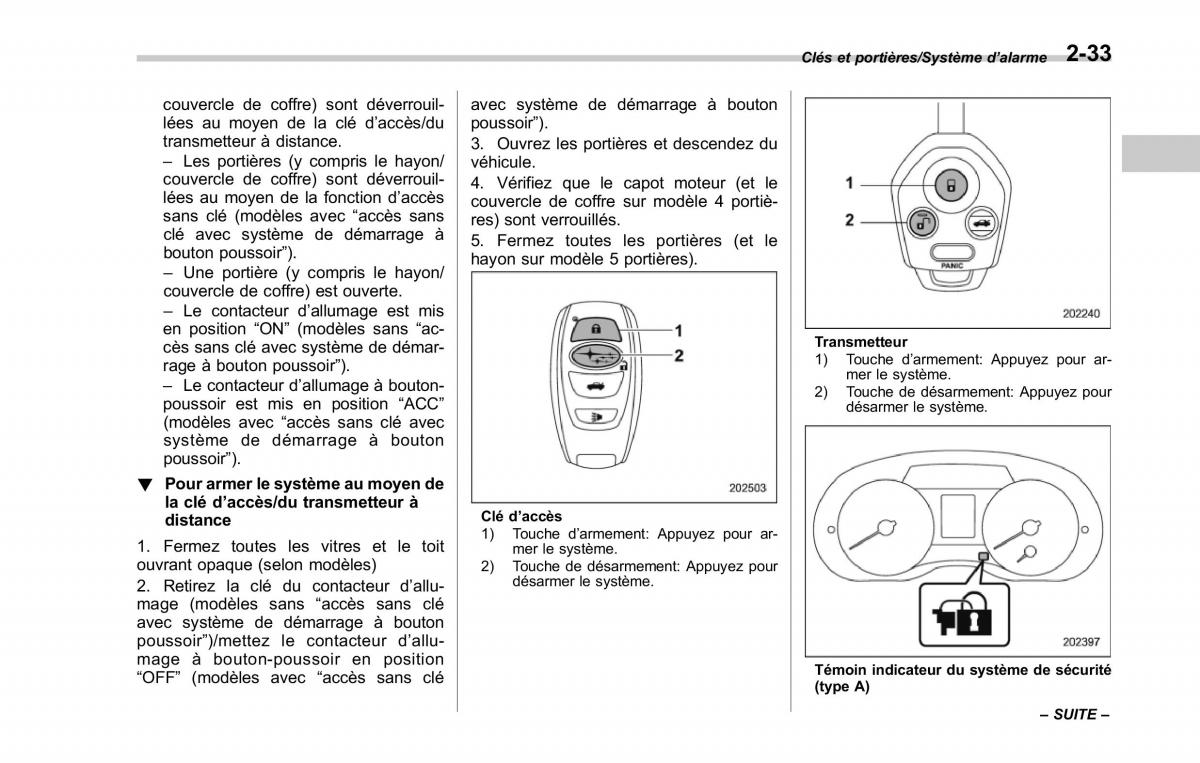 Subaru XV Crosstrek manuel du proprietaire / page 139