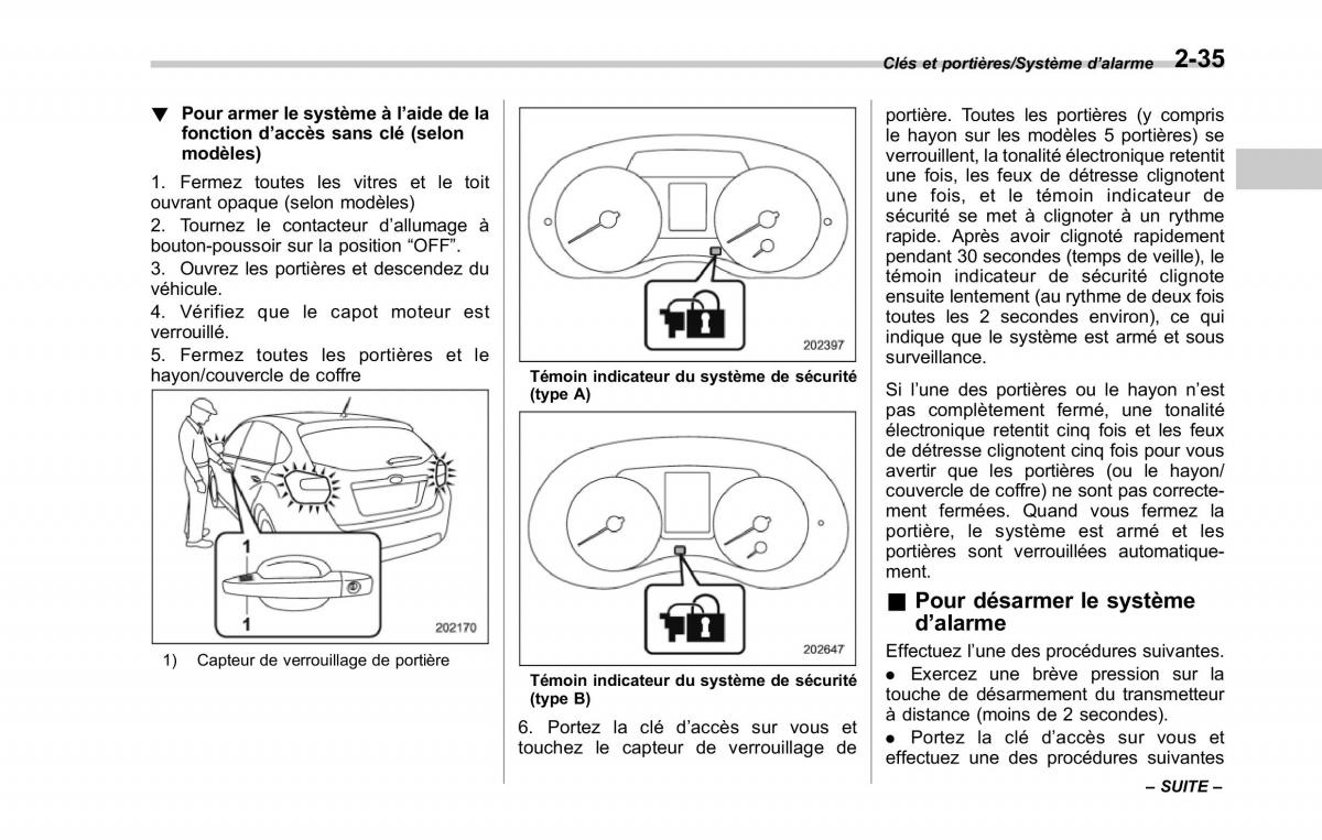 Subaru XV Crosstrek manuel du proprietaire / page 141