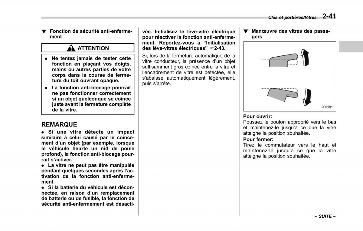 Subaru XV Crosstrek manuel du proprietaire / page 147