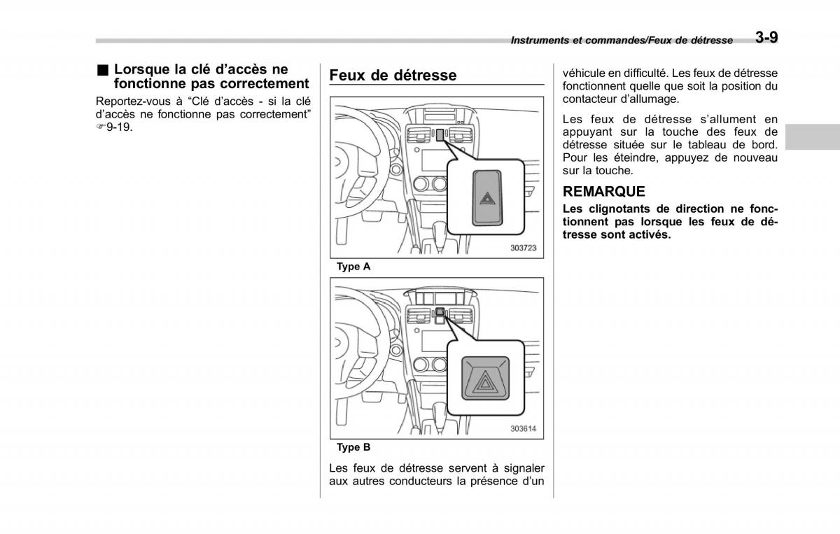 Subaru XV Crosstrek manuel du proprietaire / page 165