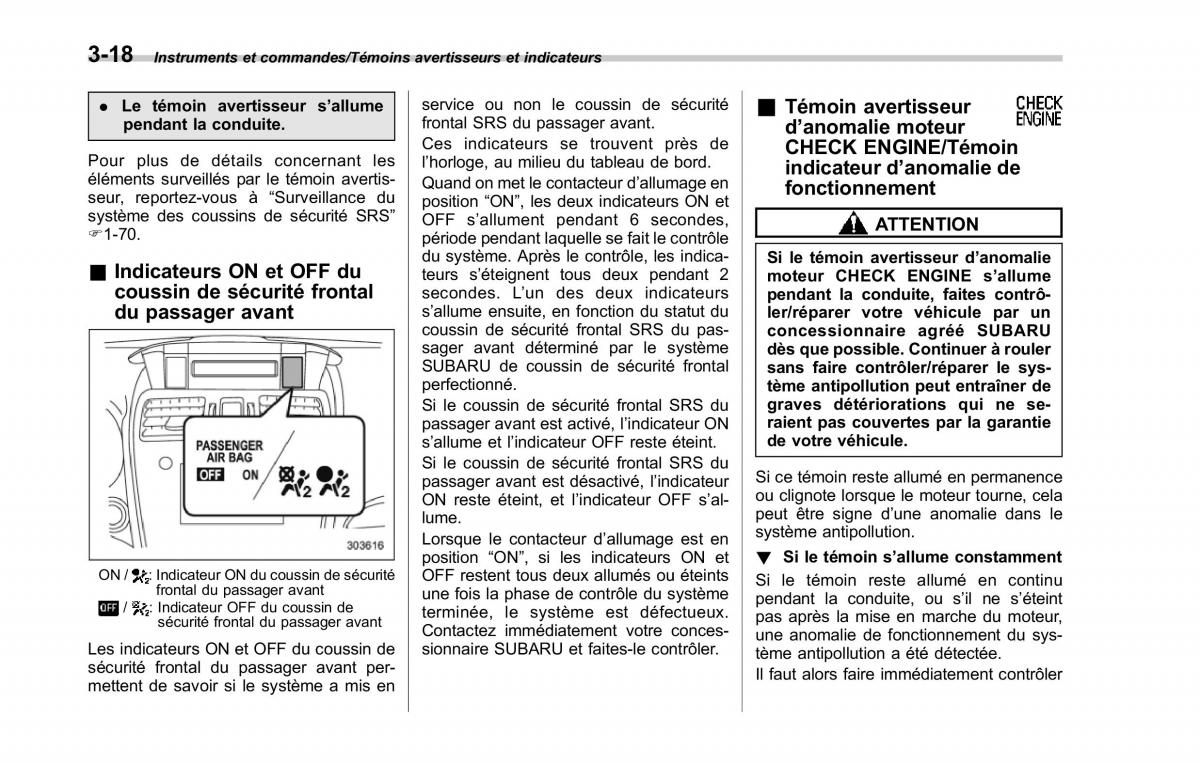 Subaru XV Crosstrek manuel du proprietaire / page 174