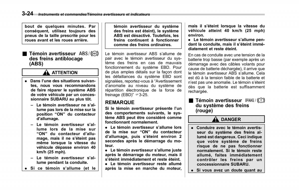 Subaru XV Crosstrek manuel du proprietaire / page 180