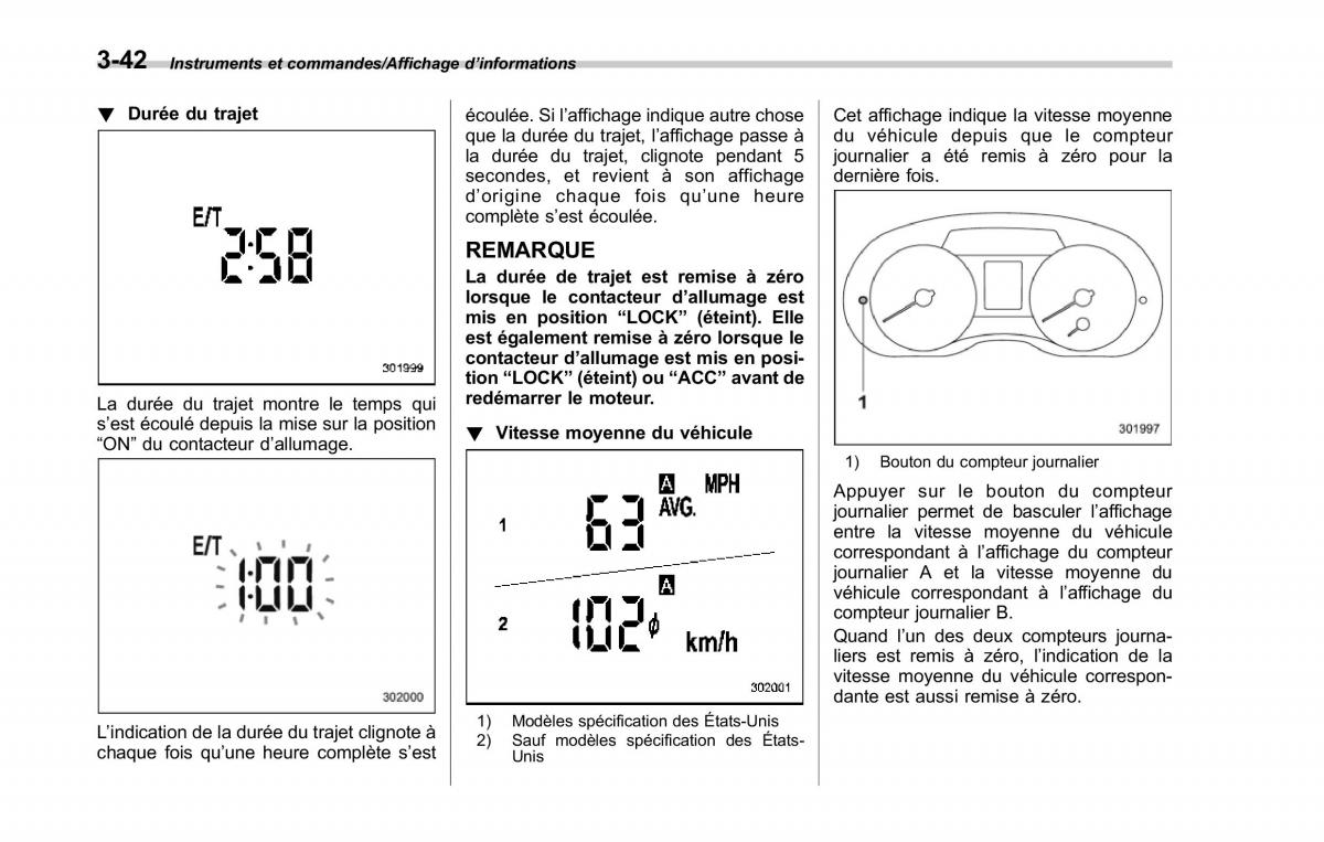 Subaru XV Crosstrek manuel du proprietaire / page 198