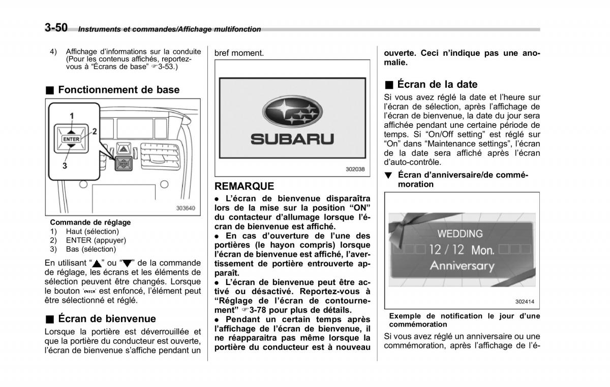 Subaru XV Crosstrek manuel du proprietaire / page 206