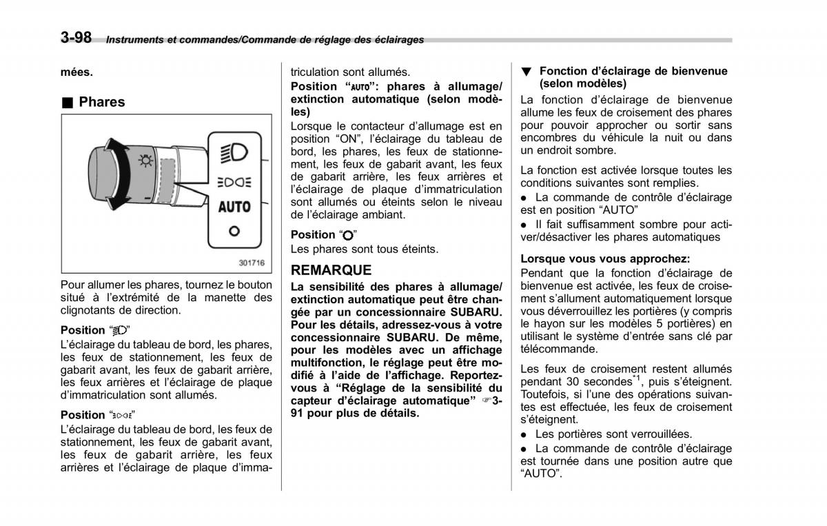 Subaru XV Crosstrek manuel du proprietaire / page 254