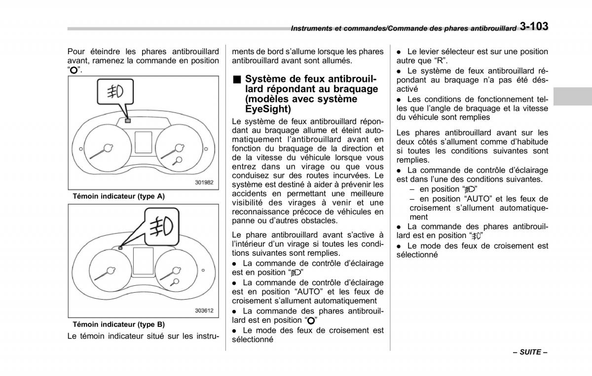 Subaru XV Crosstrek manuel du proprietaire / page 259