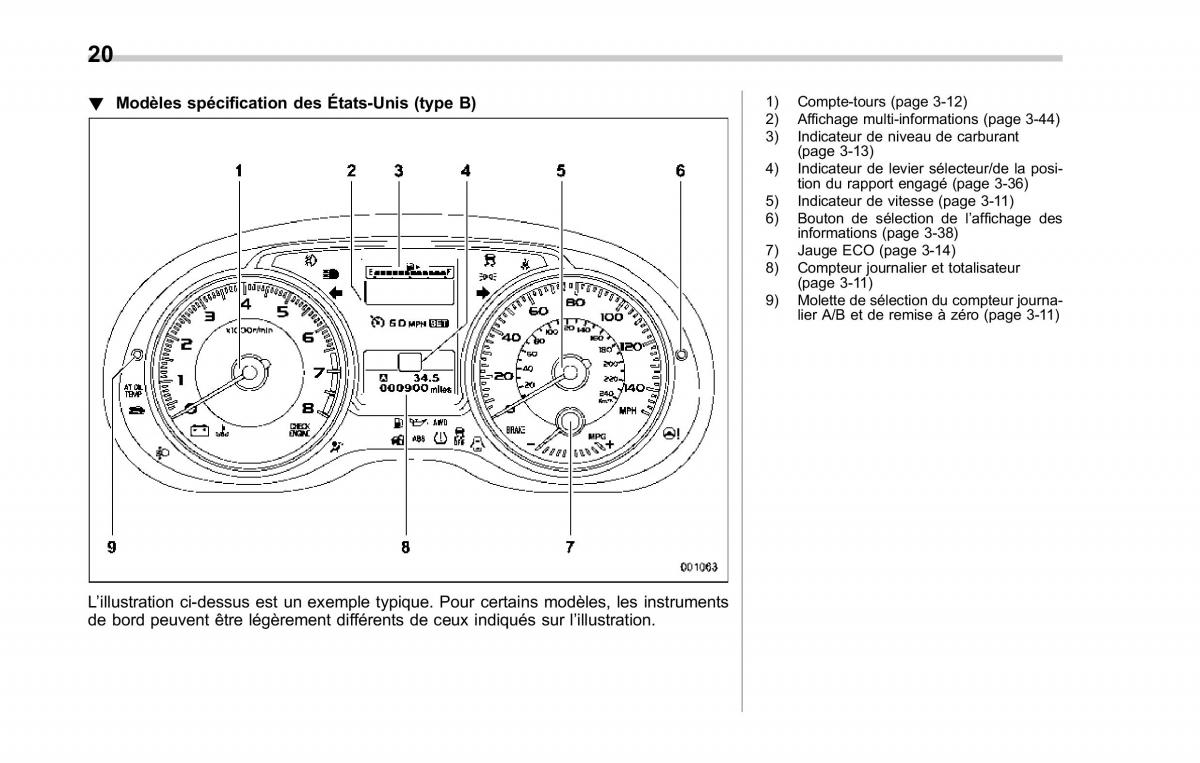 Subaru XV Crosstrek manuel du proprietaire / page 26