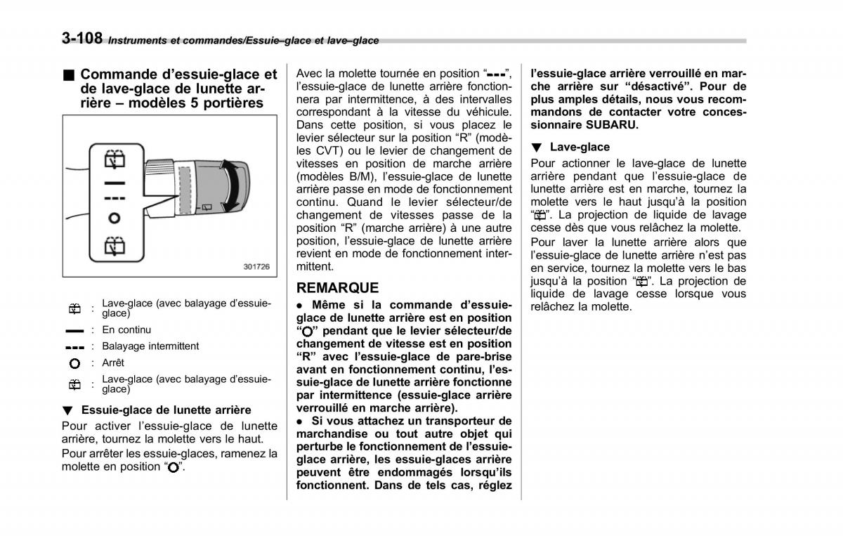 Subaru XV Crosstrek manuel du proprietaire / page 264