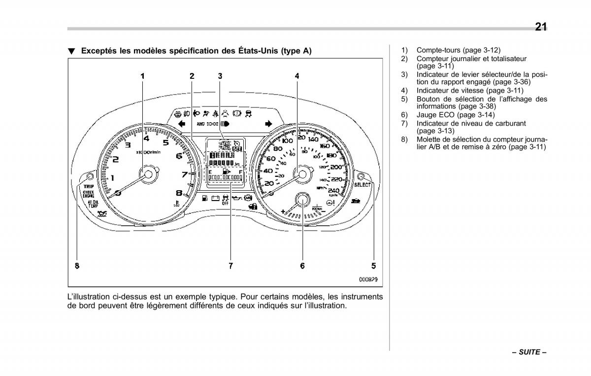 Subaru XV Crosstrek manuel du proprietaire / page 27