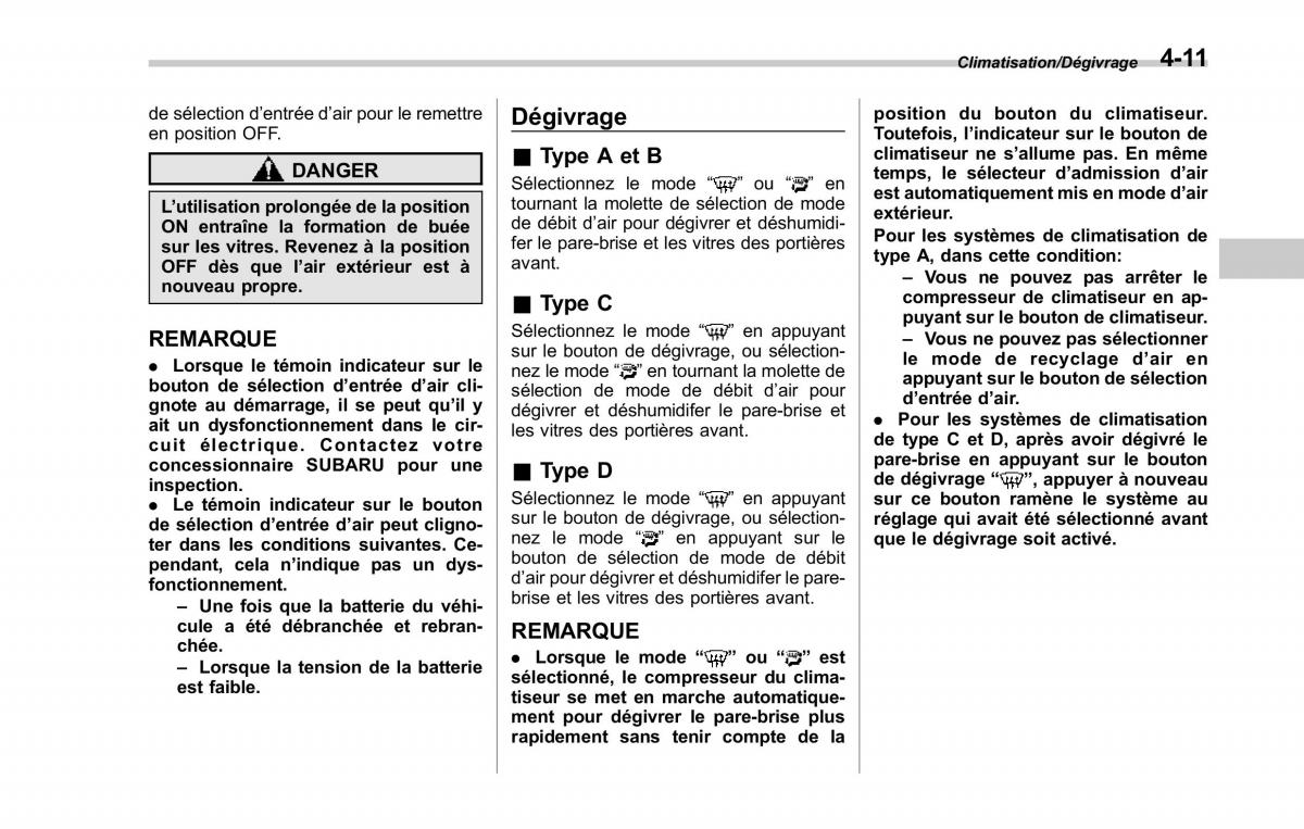 Subaru XV Crosstrek manuel du proprietaire / page 287