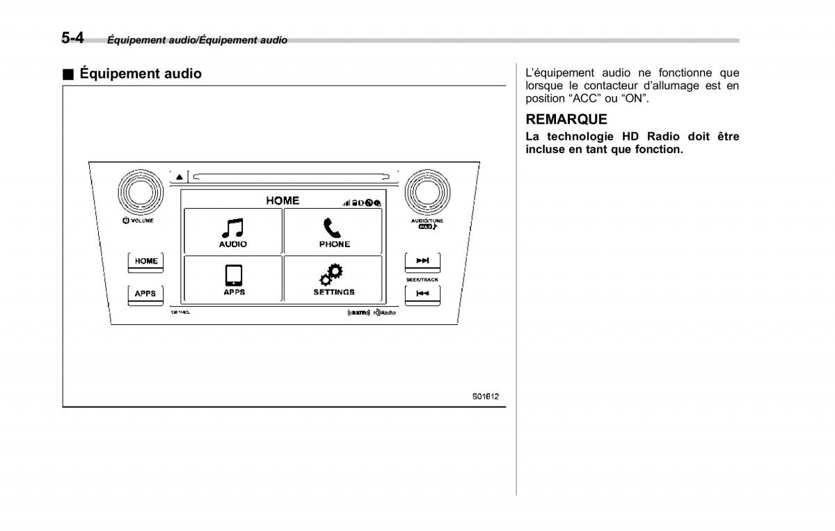 Subaru XV Crosstrek manuel du proprietaire / page 294