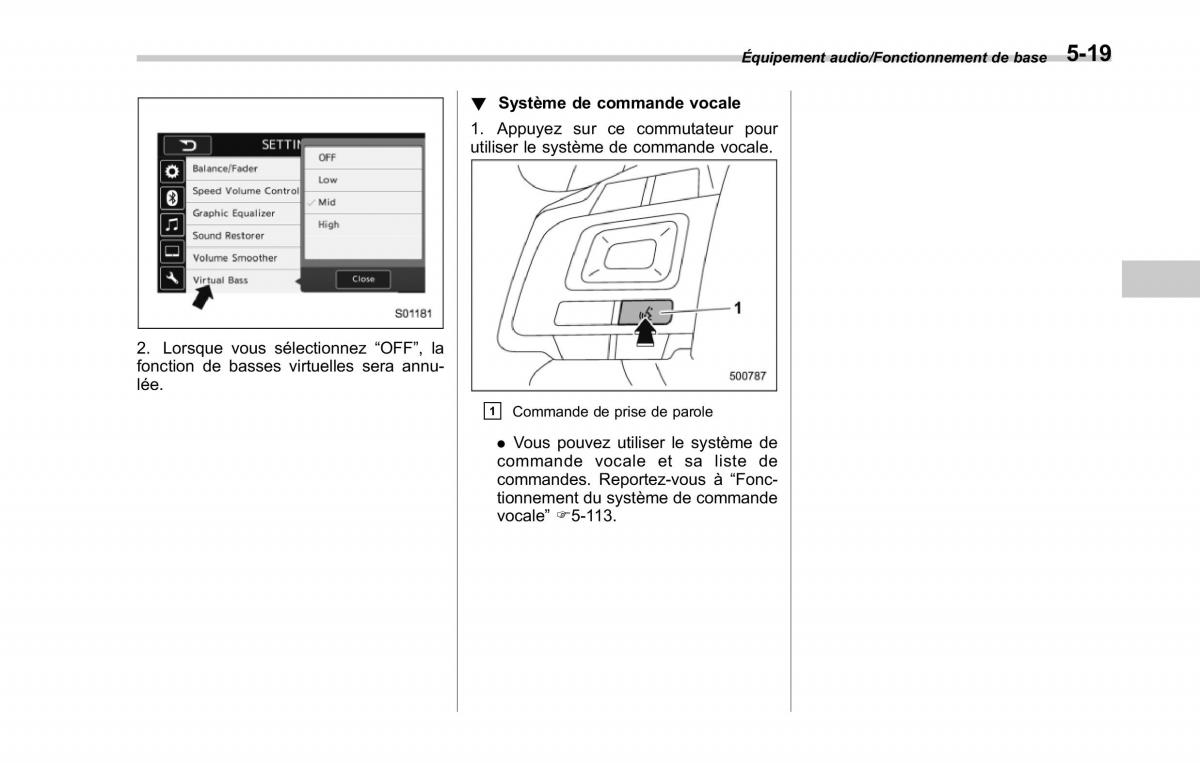 Subaru XV Crosstrek manuel du proprietaire / page 309