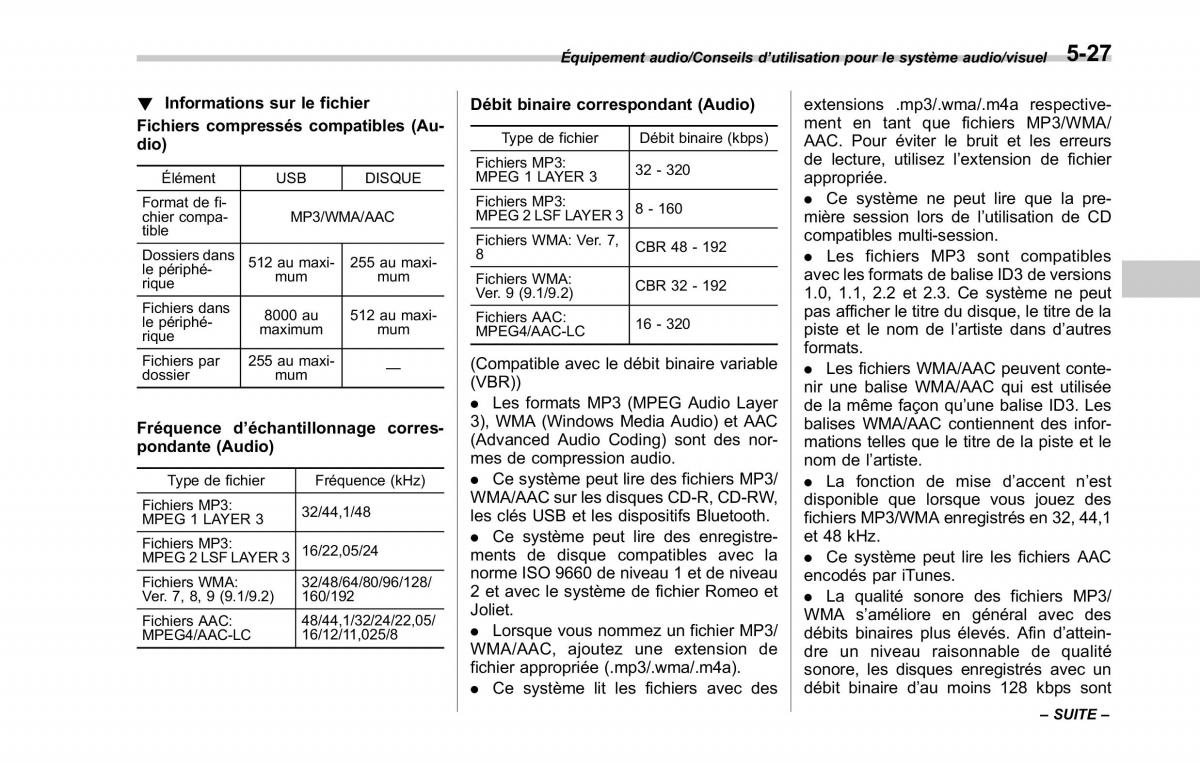 Subaru XV Crosstrek manuel du proprietaire / page 317