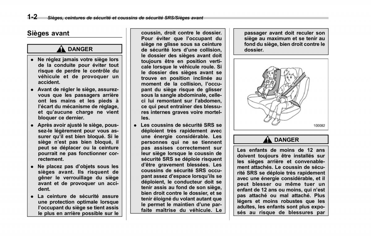 Subaru XV Crosstrek manuel du proprietaire / page 34