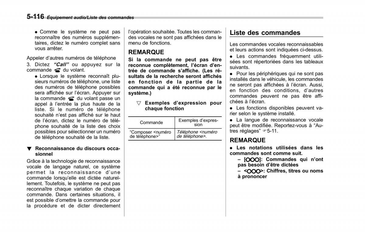 Subaru XV Crosstrek manuel du proprietaire / page 406