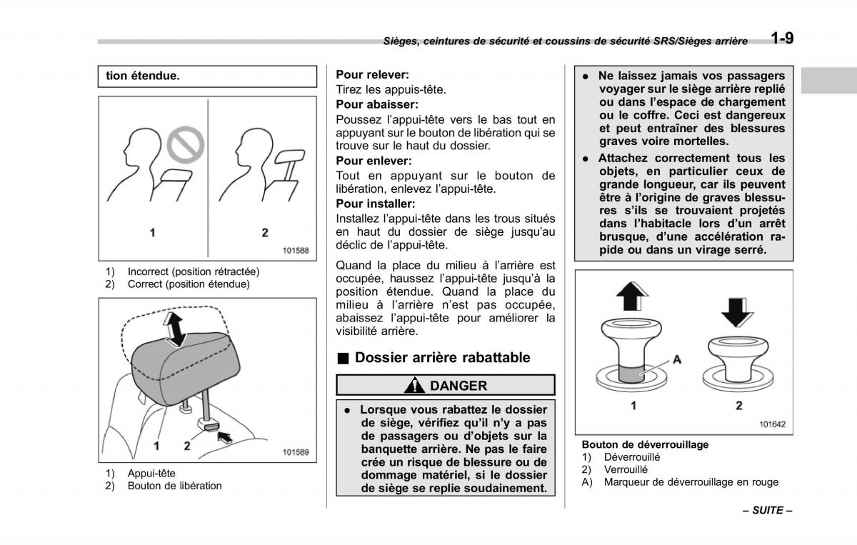 Subaru XV Crosstrek manuel du proprietaire / page 41