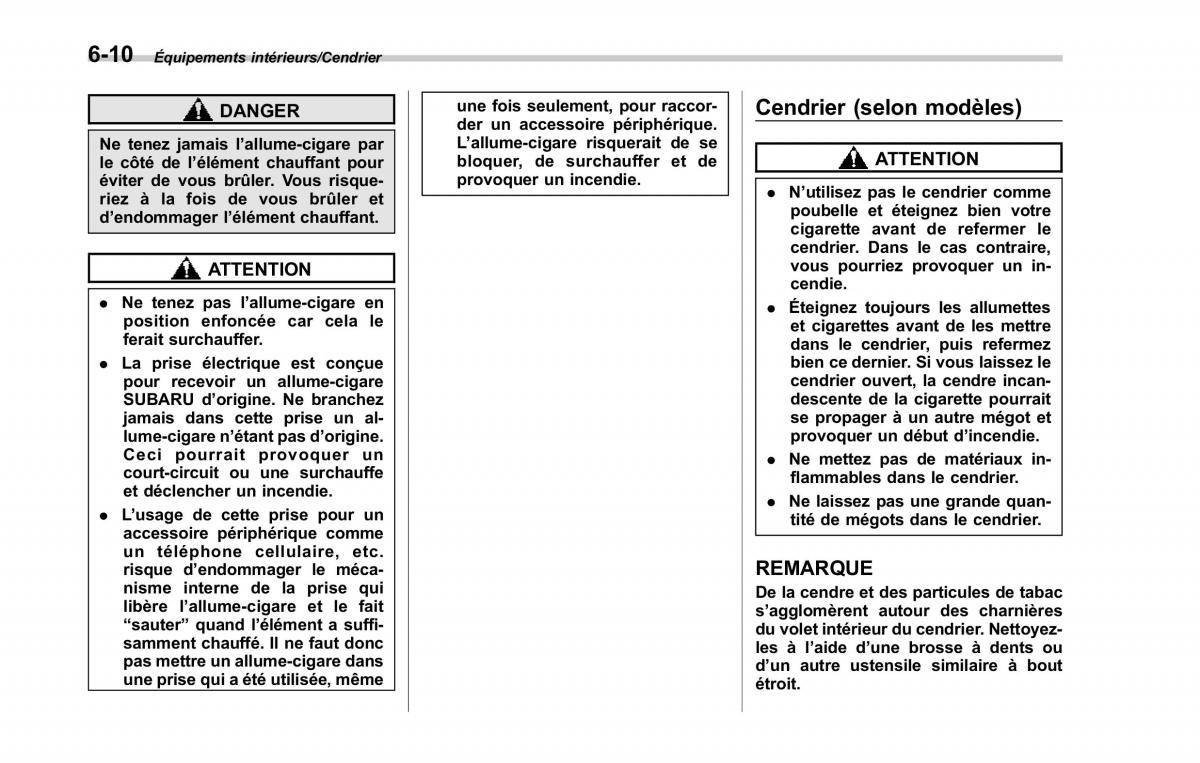 Subaru XV Crosstrek manuel du proprietaire / page 422