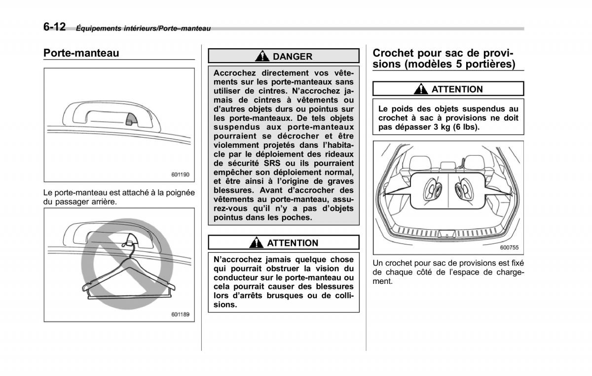 Subaru XV Crosstrek manuel du proprietaire / page 424