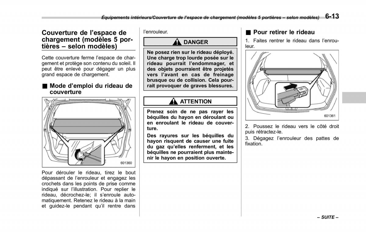 Subaru XV Crosstrek manuel du proprietaire / page 425