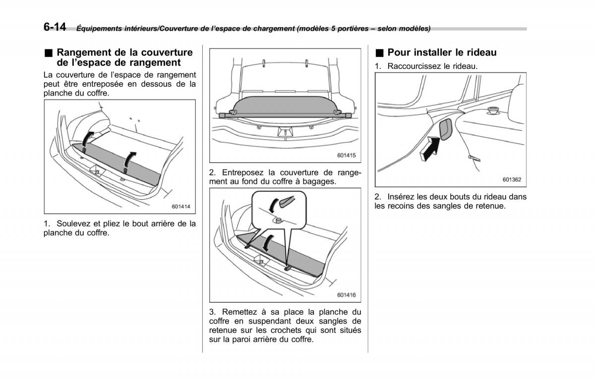 Subaru XV Crosstrek manuel du proprietaire / page 426