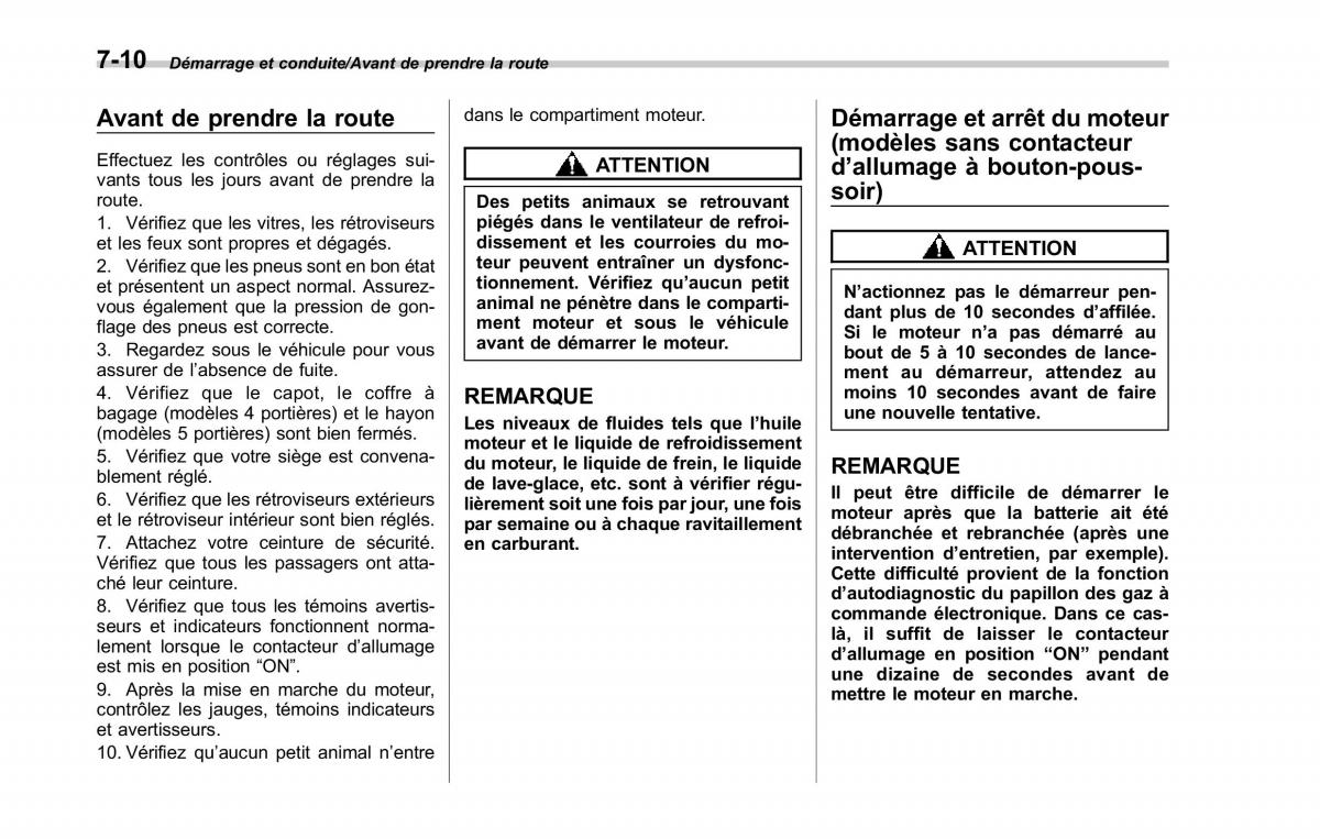 Subaru XV Crosstrek manuel du proprietaire / page 444