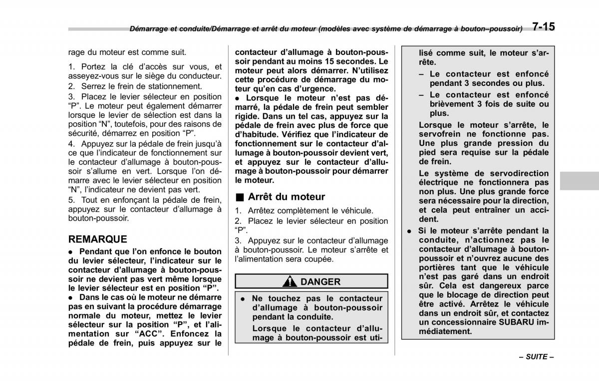 Subaru XV Crosstrek manuel du proprietaire / page 449