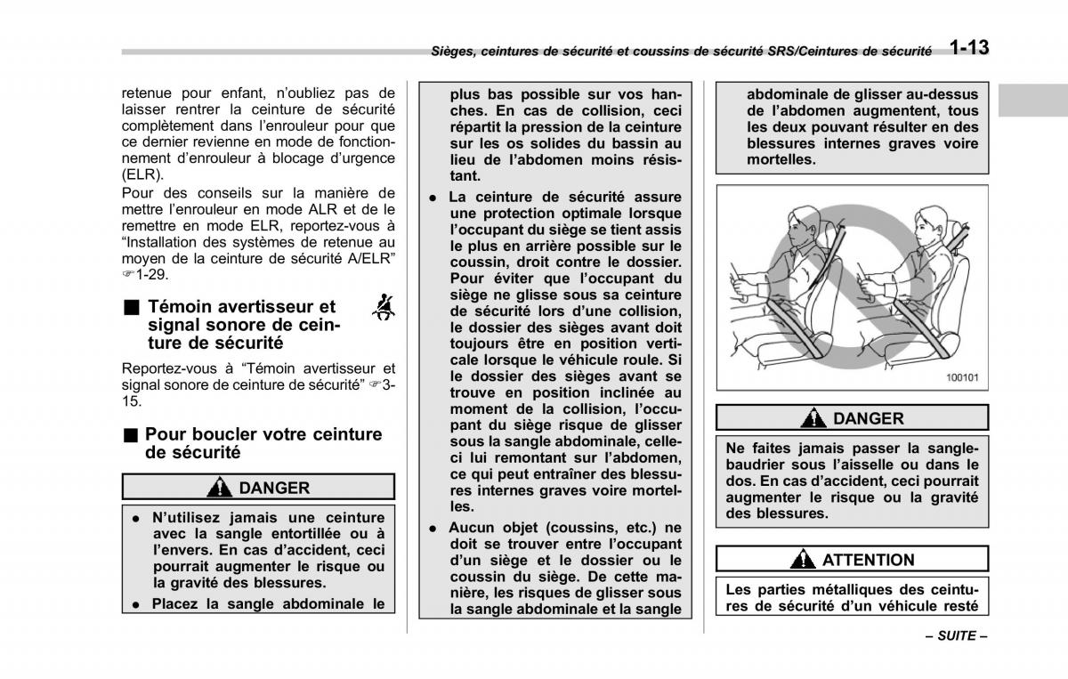 Subaru XV Crosstrek manuel du proprietaire / page 45