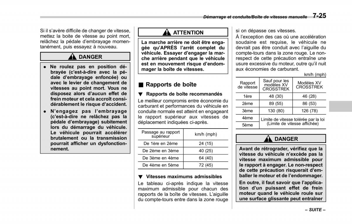 Subaru XV Crosstrek manuel du proprietaire / page 459