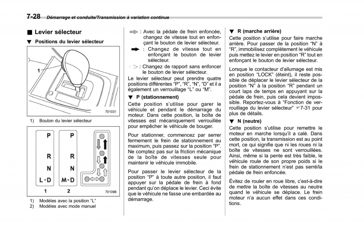 Subaru XV Crosstrek manuel du proprietaire / page 462