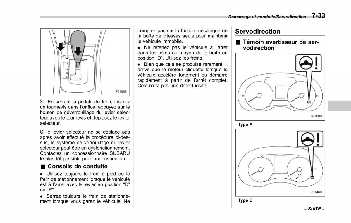 Subaru XV Crosstrek manuel du proprietaire / page 467