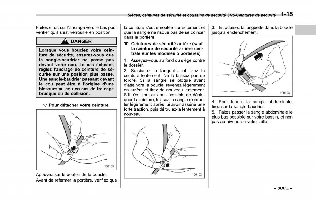 Subaru XV Crosstrek manuel du proprietaire / page 47