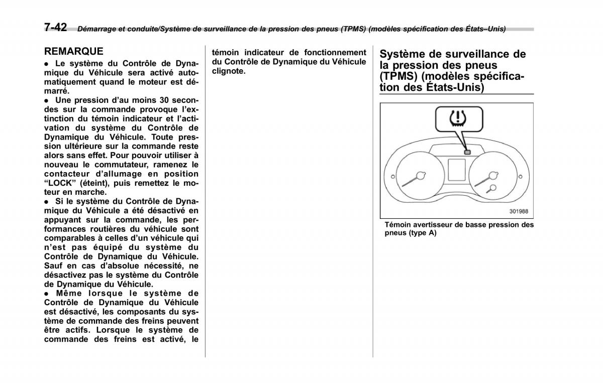 Subaru XV Crosstrek manuel du proprietaire / page 476