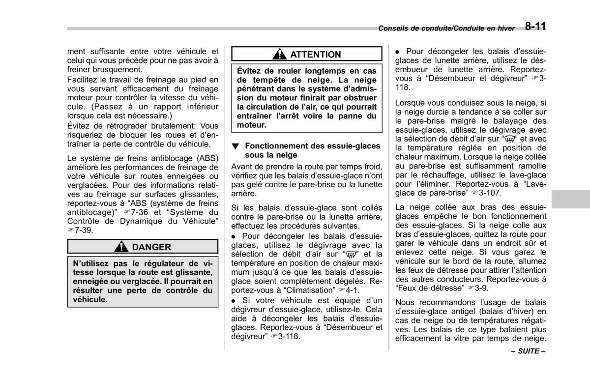 Subaru XV Crosstrek manuel du proprietaire / page 499