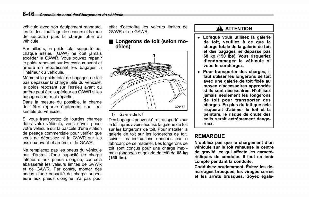 Subaru XV Crosstrek manuel du proprietaire / page 504