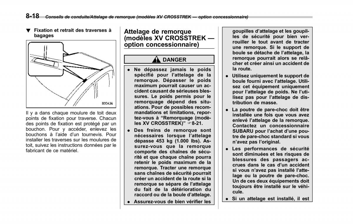 Subaru XV Crosstrek manuel du proprietaire / page 506