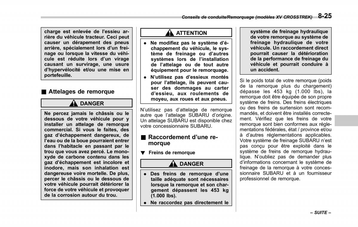 Subaru XV Crosstrek manuel du proprietaire / page 513